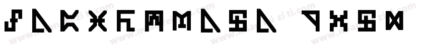 MagistralA Bold字体转换